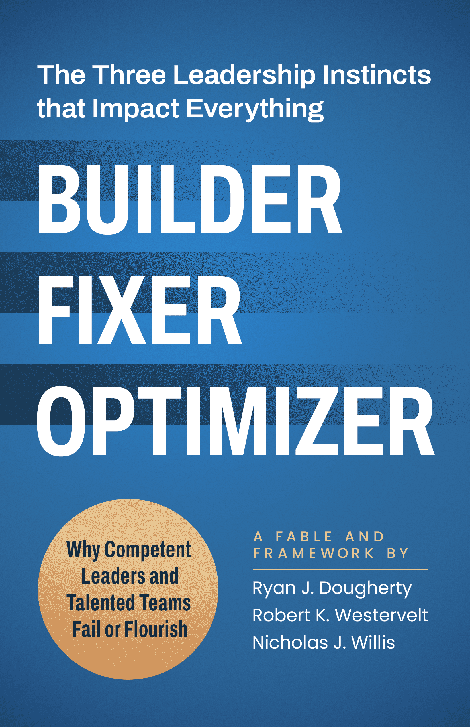 Builder. Fixer. Optimizer. Cover